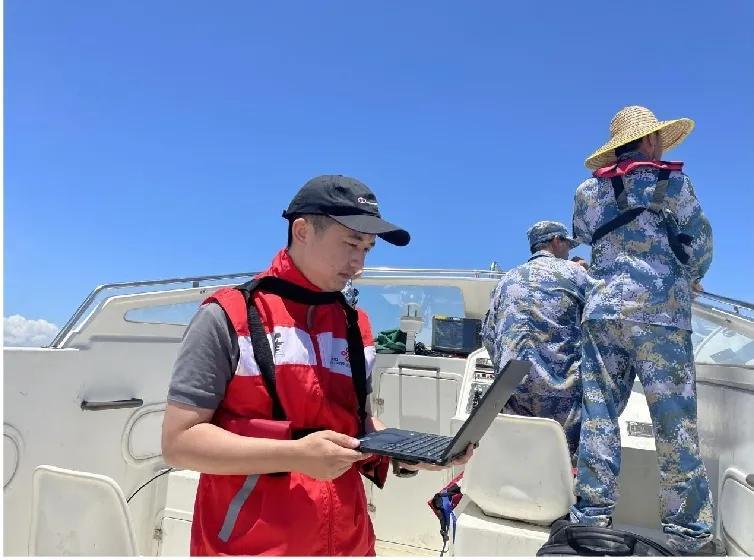 中国联通对海洋网络站点进行调优测试